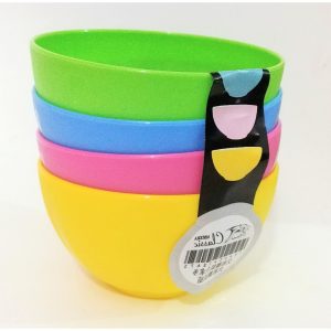 Pack Of 4 - Imported High Quality Unbreakable, Stylish and Durable Plastic Bowls Set