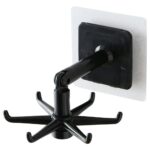 6 in 1 Kitchen 360 Rotating Hook, Kitchen Utensil Hanger 360° Rotatable 6 Hooks