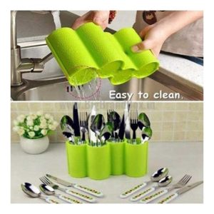 5 Section Cutlery Holder - Multicolor