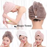 Super Absorbent Anti-Frizz Microfiber Hair Towel Cap