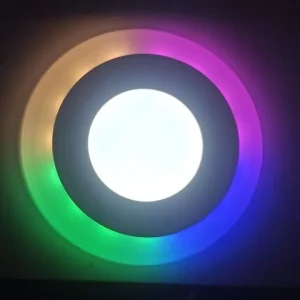 Led SMD Downlight RGB Multicolor Colorful downlight Ceiling Light 3+3 Watt