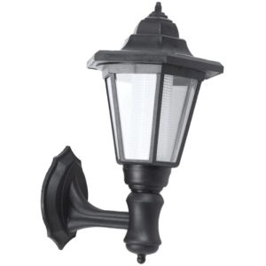 LED solar ed wall lanterns wall light lamp outdoor garden fence door