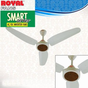 Royal Fans ACDC Ceiling Fan - Remote Control - Copper Winding - 56''