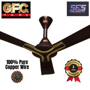 GFC fans ceiling fan energy saver Deluxe series mansion model High speed 100% Pure Copper Wire winding Celling Fans chocolate brown