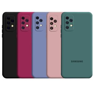 Samsung Galay A33 Liquid Silicone Case, Full Body Shockproof Silky Soft Premium Silicone Case with Microfiber Liner