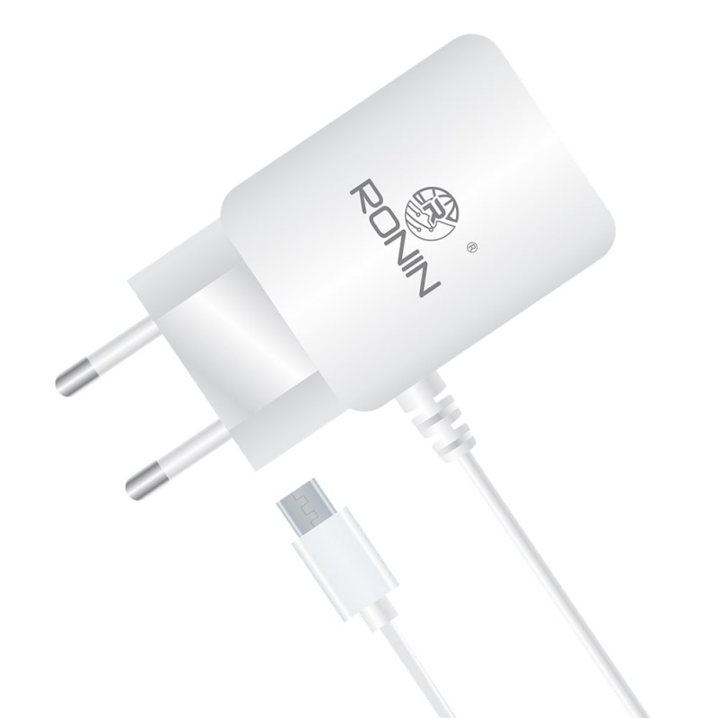 Ronin R-788 Smart Charger ~ 1.2A With Android Cable