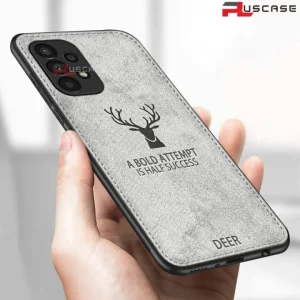 Samsung A73 5G Shockproof Soft Fabric Back Case