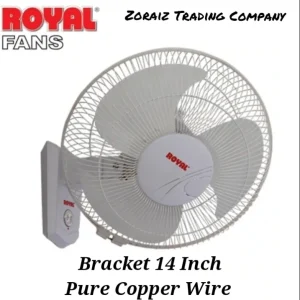 Royal Fan Wall Bracket 14 Inch Offwhite Colour Pure Copper Wire