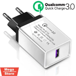Qualcomm QC 3.0 Fast Charger 3A 18W Quick Charge For All Brandss