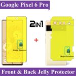 Google Pixel 6 PRO Front Back Hydrogel film Jelly Protector