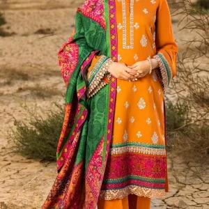 Zainab Chottani- 3PC Lawn Digital Printed Shirt With Printed Lawn Dupatta