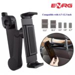 Energy - ENRG Car Back Seat Bracket Mobile Holder Stand For 4.7-12.3 Inch Phone Tablet Hardrest Mount Foldable