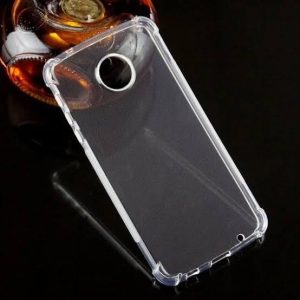 Motorola G6 Soft Shock Proof Jelly Back Cover Transparent
