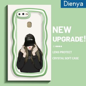 OPPO A12 A12s A5s A7 A11K Case Fashion Girl New Design Colorful Patten