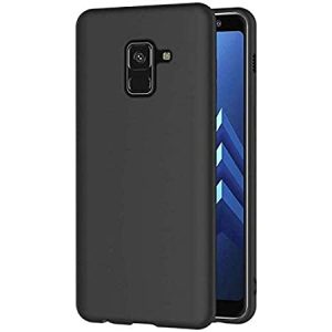 Samsung Galaxy A8 Plus Back Cover Black Soft Rock Style Case For Samsung Galaxy A8 Plus