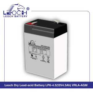 Leoch Dry Lead-acid Battery LP6-4.5(6V4.5Ah) VRLA-AGM
