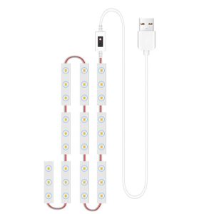 ManualTouch LED Makeup Mirror Light Bulbs LED Lamp String Brigtness