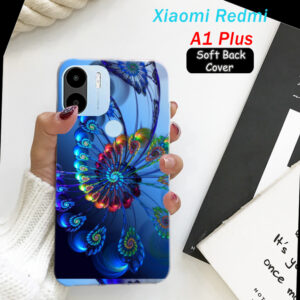 Xiaomi Redmi A1 Plus Back Cover - Floral Soft Case Cover