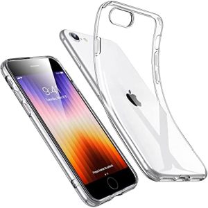 iPhone 7, 8 and SE2SE2020 Transparent and Soft iPhone Cover Case
