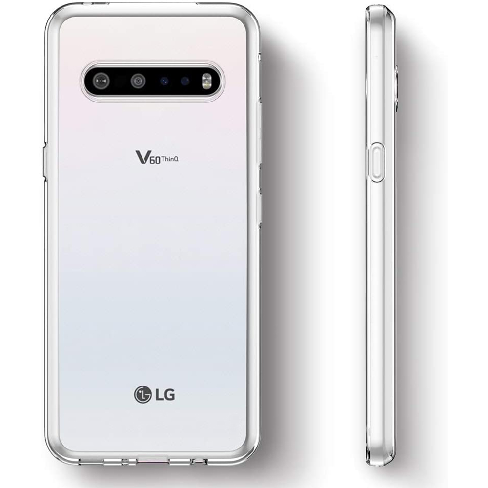 Lankashin Custodia Portafoglio In Vera Pelle Per LG V60 ThinQ 5G - Con Vani Carte E Chiusura Magnetica - Nero