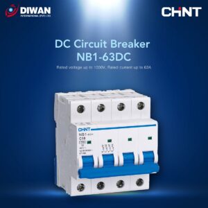 CHINT DC Breaker 4P 16A  32A 1000V Solar Panel Inverter MCB