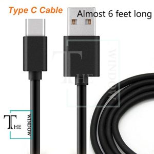 PD Fast Charging Data Cable Real me 3A type C - Type c Data Cable - long wire - 6 feet