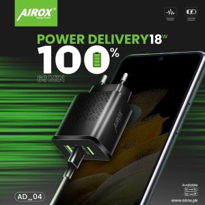 Airox High Quality PD Adapter  Fast 3.0  Type C to Lightening Cable