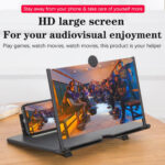 Mobile Screen Magnifier 3D Enlarged Screen 2022 Display Mobile Stand High Quality