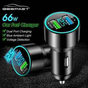 Geepact Car Charger Quick Charge Ci-garette Lighter Multifunctional Car Charger