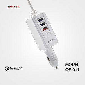Car Charger - 3 USB Car Charger - Car Charging - USB Charging Port for car - Charger Port - Car Charger Fast With Cable