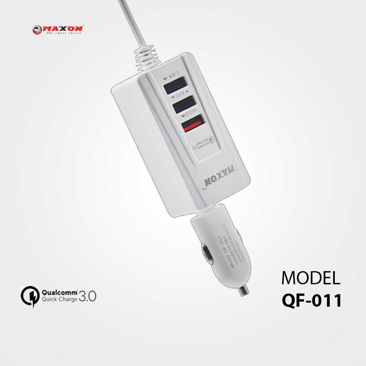 Car Charger - 3 USB Car Charger - Car Charging - USB Charging Port for car - Charger Port - Car Charger Fast With Cable