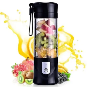 Portable Mini Travel Fruit USB Juicer Cup, Personal Small Electric Juice Mixer Blender