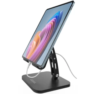 ZAW Tablet Stand, Ergonomic & Stylish iPad Pro Stand, Pure Acrylic Tablet Stand Holder
