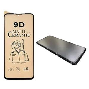 Poco F3 matte Glass protector best for gaming anti fingerprint and unbreakable tempered sheet glass