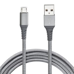 High Quality 6A Super Fast Android Charging Cable - Micro USB Data Cable - 2 in 1 Charging + data cable for android