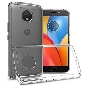 Motorola E4 Soft Shock Proof Jelly Back Cover Transparent