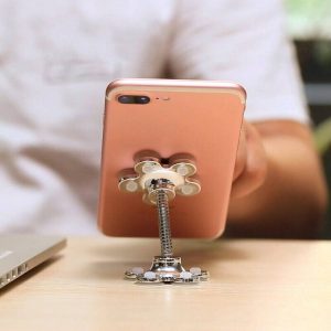 New Magic Mobile Holder 360 Degree Rotatable Double Sided Suction Cup Flower Shaped Holder Mobile