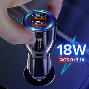 100% Original Imported POWER Car Charger [ 1 Min More than 1% Charging ]18