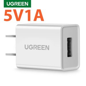 UGREEN USB Wall Charger 5V 1A Universal Portable Travel Power Adapter