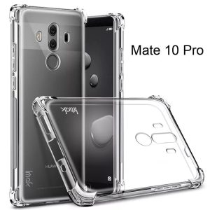 Huawei Mate 10 Pro Back Cover Transparent Extra Bumper Anti Shock Soft Crystal Clear Cover For Huawei Mate 10 Pro