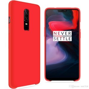 OnePlus 8 - Official Silicone Soft Silky Rubber Case - Comfortable Official Silicone Protective Case