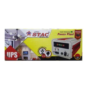 Intact UPS 300WATTS ( 2 Fans + 4 Lights ) Best UPS For Home