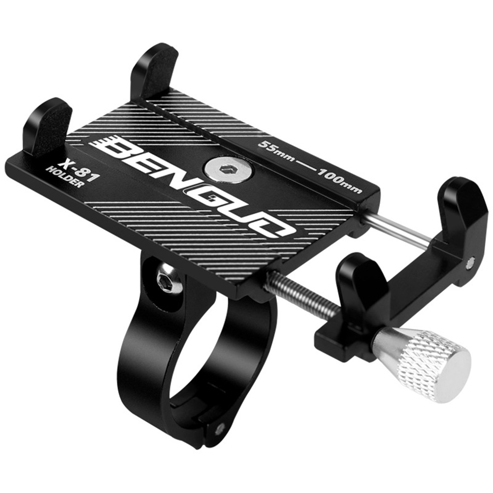 Aluminium Alloy Bicycle Bike Phone Holder Handlebar Clip Stand Mount Bracket