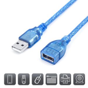 USB A to A cable 2.0 - Usb to male to male cable 2.0 - Cable - USB 2.0 A to A extension cable extends