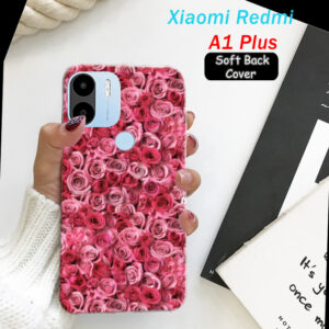 Xiaomi Redmi A1 Plus Back Cover - Floral Soft Case Coverrr