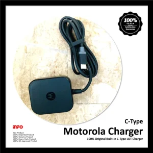 Motorola Charger Built-in Cable for C-Type Devices - Charger is a device