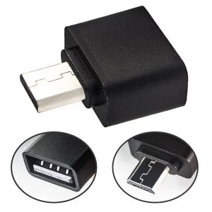 OTG Connector for Connects your smartphone with a USB, Keyboard , mouse , Data USB etc