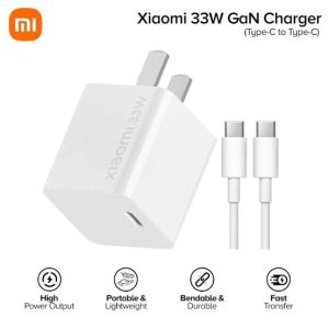 Xiaomi 33W GaN Fast Charger Type-C Charging Cable Quick Charger
