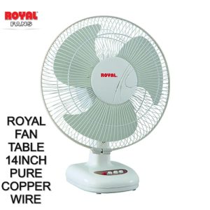 Royal Fan Table Fan 14 Inch Copper Winding