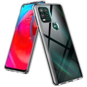 Motorola Moto G Stylus 5G 2021 (6.8inches) Back Cover Crystal Transparent Soft Clear Silicon Ultra Thin Protective Case